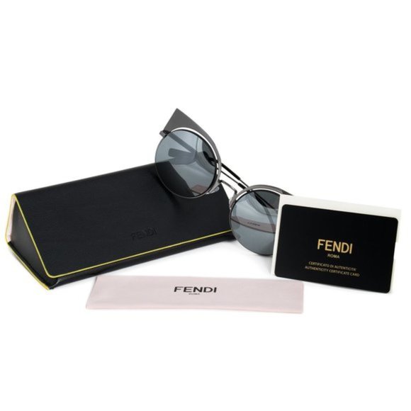 Fendi Grey Cat Eye Sunglasses - Picture 5 of 5